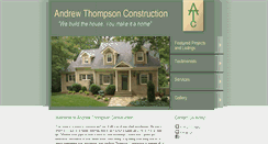 Desktop Screenshot of andrewthompsonconstruction.com